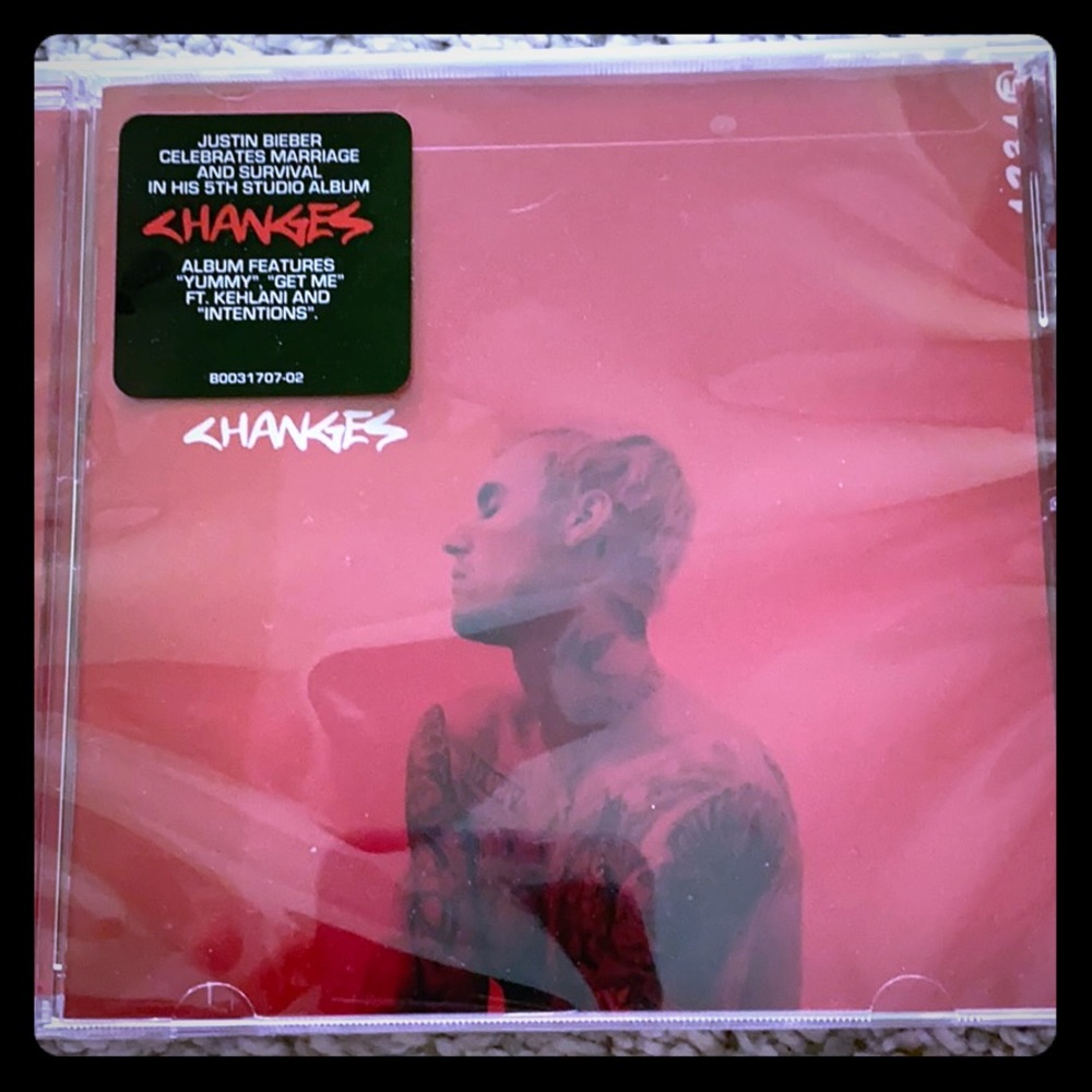 Never Opened Justin Bieber Changes CD